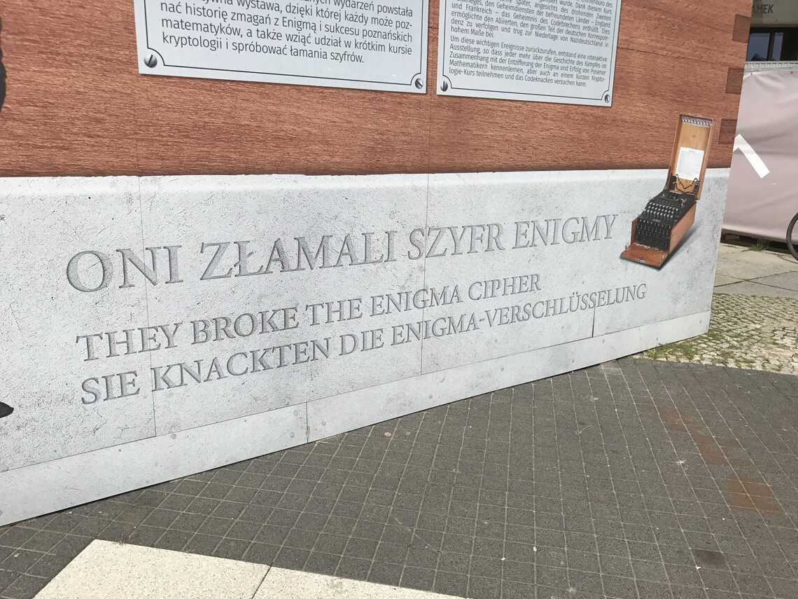 Het Enigma museum in Poznan