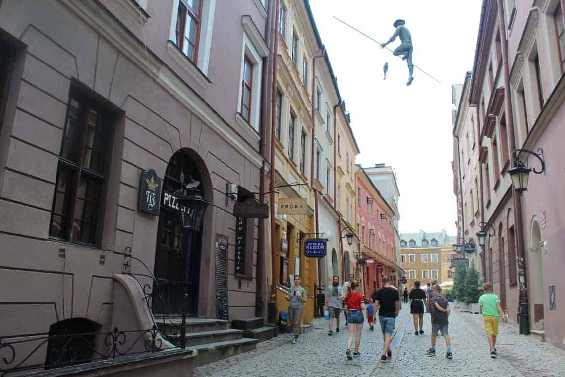 De oude stad van Lublin