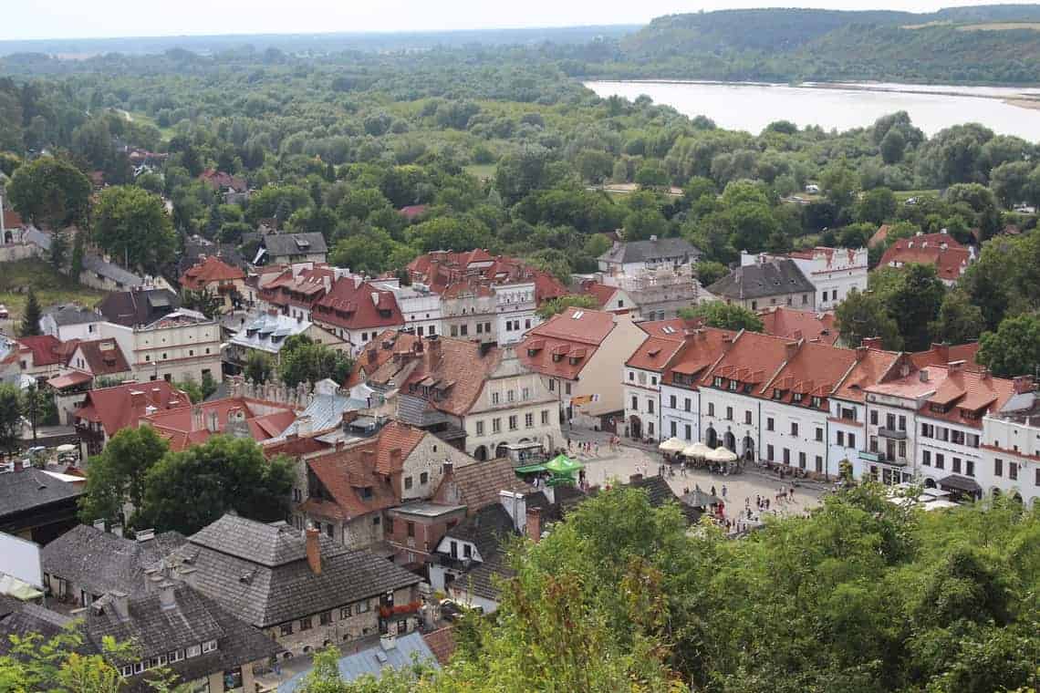 Kazimierz Dolny Meer over Polen