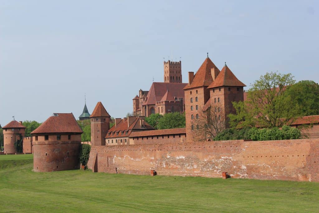 Het prachtige kasteel in Malbork