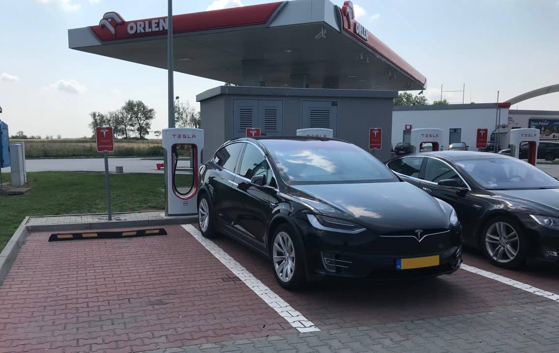 electrische auto op vakantie