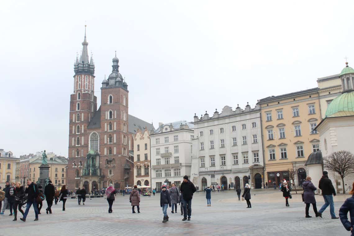 De Mariakerk in Krakau