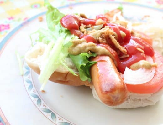 Poolse street food - hotdog